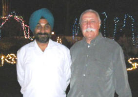 Jimwith Colonel Satinder Singh